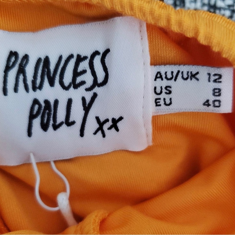Princess Polly Orange Body Suit - Picture 3 of 3